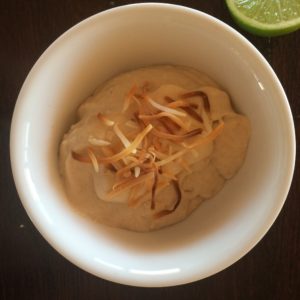 Banana Coconut Lime Ice Cream