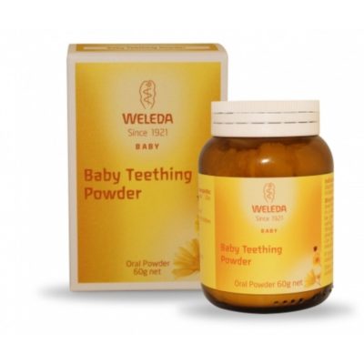 homeopathic teething powder natural remedy
